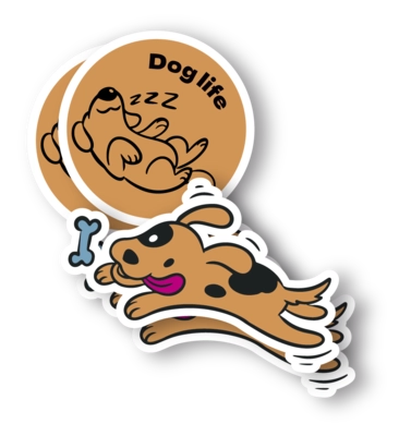 Stickers de Vinil Laminado