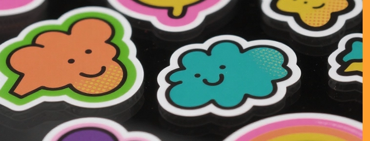Stickers de Vinil Laminado