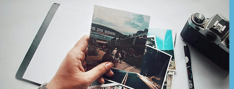 Revelado de fotos cuadradas